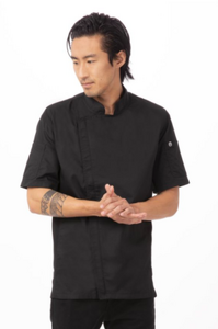 Black Springfield Chef Coat CULBC SERIES2